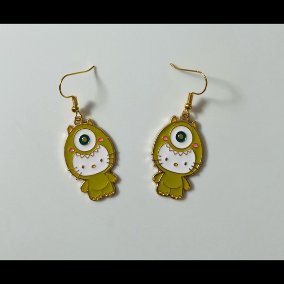 Any 2 For 15✨Hello kitty X Monsters Inc. drop earrings - Picture 8 of 14